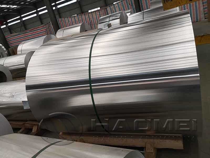 Aluminum strip roll